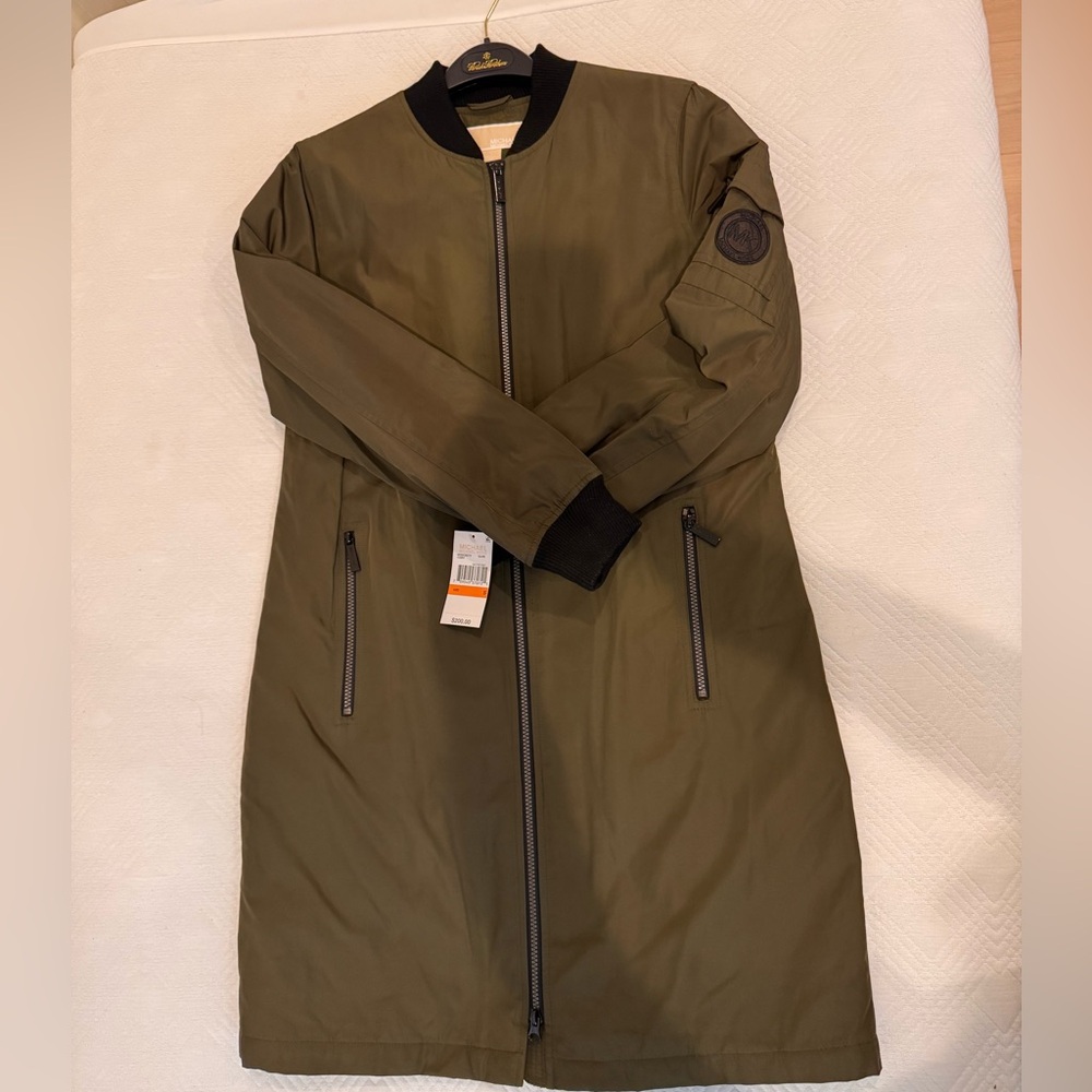 MK quilted coat